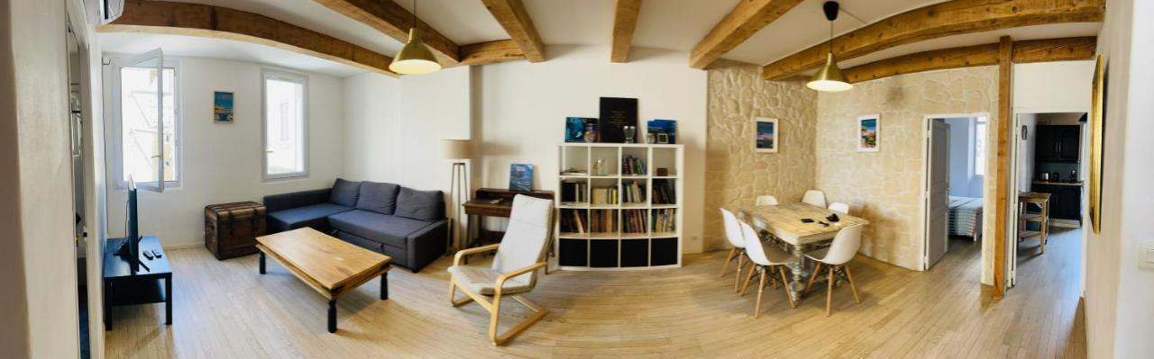 Duplex La Ciotat - Superbe 85 M2 - 6 Pers - 3 Chambres - Climatisation - Vue Mer Et Proche Du Vieux Port La Ciotat Luaran gambar